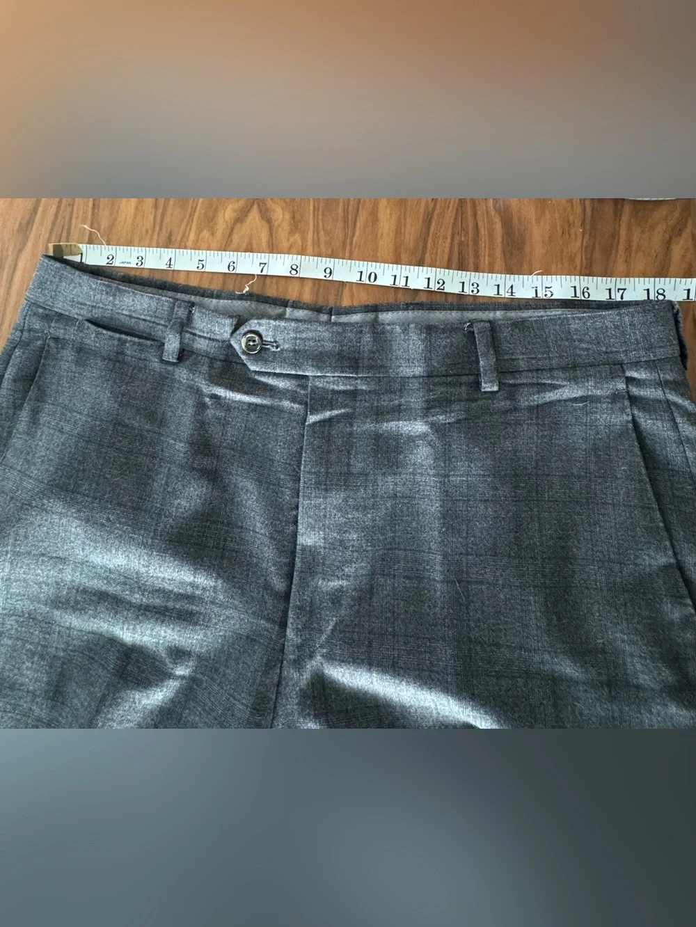 Todd Snyder Mayfair Fit 3 Piece Wool Plaid Suit Gray 42R Made in USA